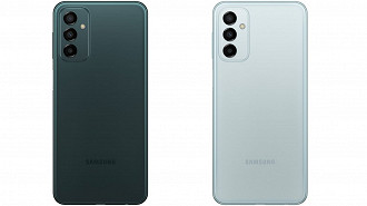 Cores do Galaxy M23 5G (Crédito: Oficina da Net)