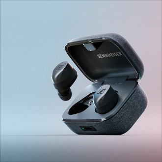 Fone de ouvido in-ear Bluetooth TWS Sennheiser True Wireless 3. Fonte:
