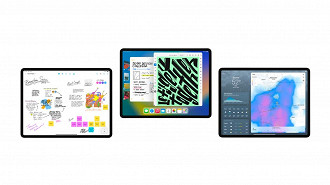 Novo iPadOS 16. Créditos: Divulgação/Apple.