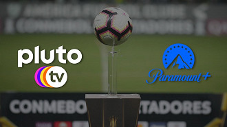 Pluto TV e Paramount+ vão exibir os jogos da Libertadores e Sul-Americana (Crédito: Pluto TV/Reprodução)