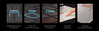 O seu teclado possui uma construção pensada na ergonomia e versatilidade (Crédito: ASUS/Reprodução)