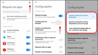 Como bloquear os aplicativos no Xiaomi?