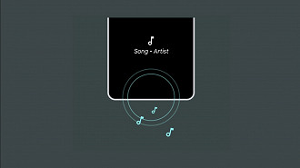 Aplicativo de reconhecimento de músicas ambiente Ambient Music Mod. Fonte: Kieron Quinn 