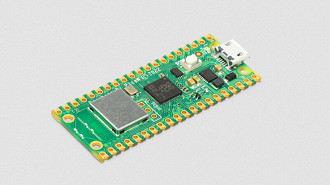 Raspberry Pi Pico W. Fonte: Raspberry Pi foundation