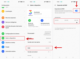 Como aumentar a memória RAM dos celulares