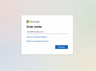 Como criar um e-mail no Outlook pelo computador.