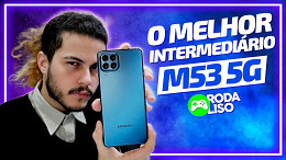 O INTERMEDIÁRIO TOP 1! Samsung Galaxy M53 | Roda Liso