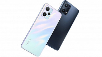 No Brasil, o Realme 9 Pro chega nas cores branco ou preta (Crédito: Realme/Reprodução)