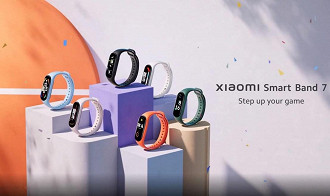 Cores da Xiaomi Band 7 (Crédito: Xiaomi/Reprodução)