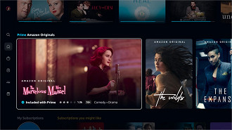 Lançamento e disponibilidade do novo design de interface do Amazon Prime Video. Fonte: Amazon