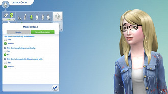 Funcionamento da orientação sexual na expansão High School Years em The Sims 4.