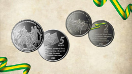 Banco Central lança moedas de R$ 2 e R$ 5, as primeiras coloridas do Brasil Banco Central lança moedas de R$ 2 e R$ 5, as primeiras coloridas do Brasil