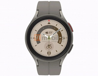 Smartwatch Samsung Galaxy Watch 5. Fonte:  Evan Blass/91Mobiles
