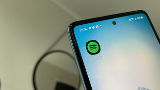 Aplicativo mobile do Spotify para Android. Fonte: Oficina da Net