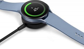 O Galaxy Watch 5 tem suporte a carregamento mais rápido que seu antecessor