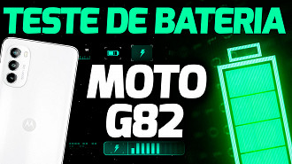 Teste de bateria do Moto G82