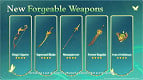 [Genshin Impact 3.0] Como desbloquear armas forjadas de Sumeru