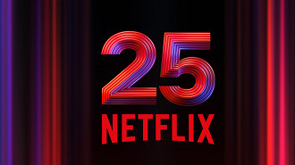 Logos da Netflix ao longo de seus 25 anos de existência. Fonte: Oficina da Net
