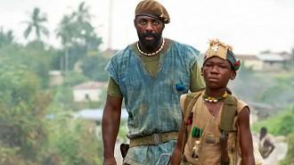 Primeira filme longa-metragem original da Netflix chamada Beasts of No Nation. Fonte: Netflix