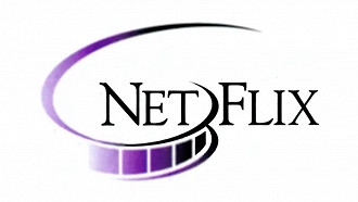 Primeiro logotipo utilizado pela Netflix em 1997. Fonte: Netflix
