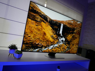 TV QLED Mini LED Samsung QN85B. Fonte: Oficina da Net