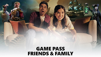 Microsoft revela todos os detalhes sobre seu plano Familia e Amigos do Xbox Game Pass. Fonte: Microsoft