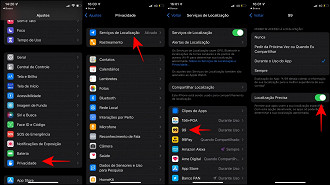 Como desativar a localização precisa do seu iPhone?