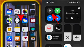 Como ativar o modo avião.