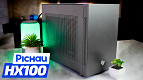 PC compacto no Brasil sem gastar muito? Review Gabinete Pichau HX100