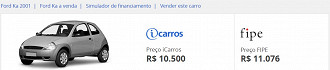 Dá para comprar um carro com o valor pago no iPhone 14 Pro Max (Reprodução: iCarros)