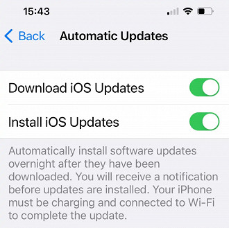 Como desativar as atualizações automáticas do iOS no iPhone.