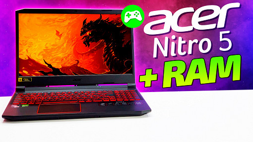 Vale a pena upgrade de memória RAM no Acer Nitro 5? - Notebook tá voando!