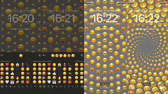 Como colocar emoji na tela de bloqueio do iPhone.