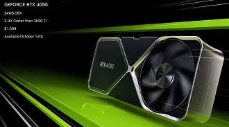 A nova RTX 4090 - Fonte: NVIDIA