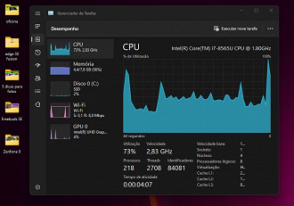 Novo explorador de arquivos; Windows 11 22H2