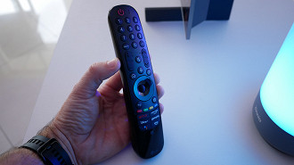 Controle remoto Magic Remote da LG