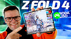 Samsung Galaxy Z Fold4 teste de jogos pesados