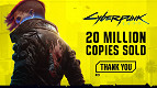 Cyberpunk 2077 ultrapassa 20 milhões de cópias vendidas Cyberpunk 2077 ultrapassa 20 milhões de cópias vendidas