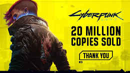 Cyberpunk 2077 ultrapassa 20 milhões de cópias vendidas