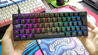 Teclado Husky Blizzard. Fonte:  Fraguas84 no YouTube!