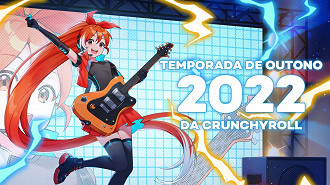 Lançamentos de animês de outubro a dezembro de 2022, outono nos EUA e primavera no Brasil. Fonte: Crunchyroll