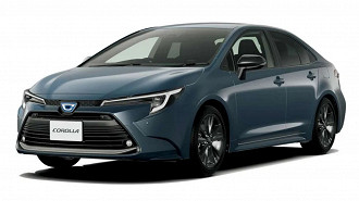 Design frontal do novo Corolla 2023