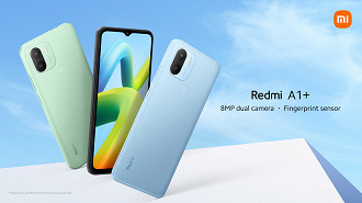 Idêntico ao Redmi A1, a versão Plus oferece o leitor de digitais como único diferencial Idêntico ao Redmi A1, a versão Plus oferece o leitor de digitais como único diferencial