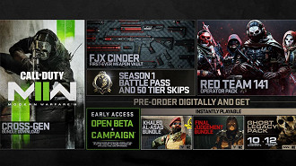 Vantagens da versão Vault Edition de Call of Duty Modern Warfare 2. Fonte: Activision