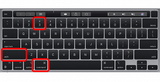 Como tirar print de toda a tela no MacBook Como tirar print de toda a tela no MacBook