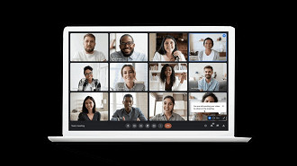 Google Meet ganha enquadramento automático em chamadas de vídeo. Fonte: Google