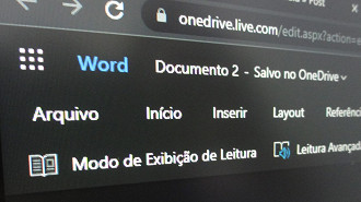 Microsoft lança Modo Escuro no Word para Web (navegadores). Fonte: Vitor Valeri
