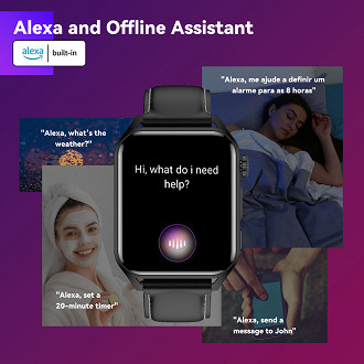 Ambos contam com suporte a comandos de voz para controlar a Alexa (Crédito: Blulory/Divulgação) Ambos contam com suporte a comandos de voz para controlar a Alexa (Crédito: Blulory/Divulgação)