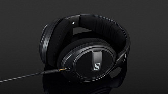 Headphone Sennheiser HD569 - Lista dos melhores headphones over-ear baratos até R$ 700. Fonte: headphonecheck