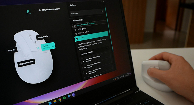 Review Logitech Lift | Mouse ergonômico vertical para mãos pequenas